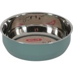 Bol pour les rongeurs en inox coloris vert ehop zolux 200 ml