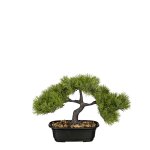 Bonsa artificiel en pot mica dcorations - 33 x 17 x 26 cm