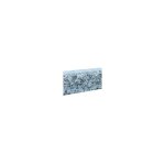 Bordure mini gabion mtal galvanis gris 80x10x15 cm