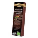 Bouchées pâte d amande - Éclats de fèves chocolat noir boîte 45g Bouchées pâte d amande - Éclats de fèves chocolat noir boîte 45g