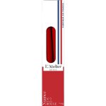 Bougie flambeau 25 cm rouge l atelier de denis - le pack de 4