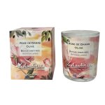Bougie lothantique jardin d'aquarelles rose de damas olive 160 g Bougie lothantique jardin d'aquarelles rose de damas olive 160 g