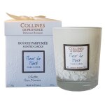 Bougie parfumée fleur de tiaré collines de provence - 250 g Bougie parfumée fleur de tiaré collines de provence - 250 g