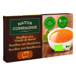 Bouillon de b?uf bio x8 cubes en boîte de 100 g Bouillon de b?uf bio x8 cubes en boîte de 100 g