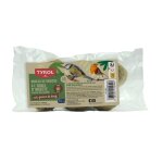Boules de graisse  l'huile d'insecte pour oiseaux de la nature tyrol 80 g x 6