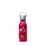 Bouteille isotherme en inox rouge grenat kids qwetch yosemite 350 ml