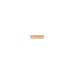 Brosse anti - peluche caoutchouc 6x19x5 cm