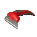 Brosse pour chien rouge foolee one - taille l