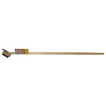Brosse pour dalle avec grattoir
