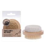 Brosse ongles en bois et pierre ponce Brosse ongles en bois et pierre ponce