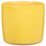 Cache - pot en céramique jaune scheurich 900 solare - Ø 15 cm Cache - pot en céramique jaune scheurich 900 solare - Ø 15 cm