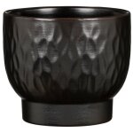 Cache - pot en c�ramique noir scheurich 931 ebano - � 13 cm