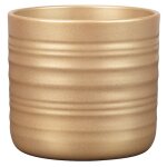 Cache - pot en céramique or scheurich 850 royal gold - Ø 17 x h 15, 3 cm Cache - pot en céramique or scheurich 850 royal gold - Ø 17 x h 15, 3 cm