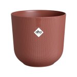 Cache - pot coloris rouge jazz elho - Ø 19 cm Cache - pot coloris rouge jazz elho - Ø 19 cm