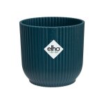 Cache - pot en plastique recycl� bleu elho vibes fold mini - � 11 cm