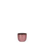 Cache pot rond en céramique rose clair mica décorations daan - Ø 7, 5 cm Cache pot rond en céramique rose clair mica décorations daan - Ø 7, 5 cm