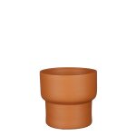 Cache pot rond en terre cuite terra mica décorations riva base - Ø 17 cm Cache pot rond en terre cuite terra mica décorations riva base - Ø 17 cm