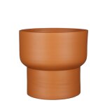 Cache pot rond en terre cuite terra mica décorations riva base - Ø 26 cm Cache pot rond en terre cuite terra mica décorations riva base - Ø 26 cm