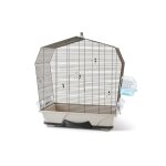 Cage  oiseaux exotiques et canaris coloris marron savic mary 50 avec fils cuivrs