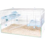 Cage pour rongeur coloris bleu zolux panas colour 80 80 x 50 x 31 cm