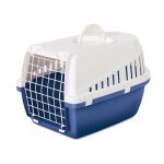 Cage de transport trotter 1 bleu nordic 49x33x30 cm Cage de transport trotter 1 bleu nordic 49x33x30 cm