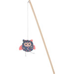 Canne à pêche pour chat coloris bleu fleur zolux hibou ethi'cat - 10 x 2, 5 x 40 cm Canne à pêche pour chat coloris bleu fleur zolux hibou ethi'cat - 10 x 2, 5 x 40 cm
