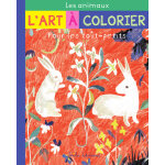 Carnet de coloriage : l'art � colorier pour les tout - petits : les animaux - 24 pages