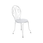 Chaise de jardin montmartre fermob blanche