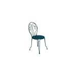 Chaise montmartre fermob bleu acapulco l56xl48xh87