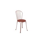 Chaise opéra + fermob ocre rouge Chaise opéra + fermob ocre rouge