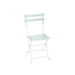 Chaise pliante bistro vert menthe 38 x 40 x 82 cm