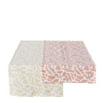 Chemin de table merle coloris multicolore en coton - 138 x 40 x 0, 5 cm