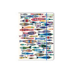Chemise a rabats banc de sardines cartesdart - 32 x 24 cm
