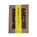 Chocolat au lait à casser noisettes, abricots, raisins secs bio chocolaterie castelai Chocolat au lait à casser noisettes, abricots, raisins secs bio chocolaterie castelai