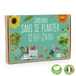 Coffret 12 sachets jardiner sans se planter 12x17 cm