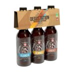 Coffret dgustation bires bio brasseurs savoyards - 3 x 33 cl