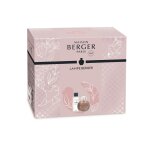 Coffret lampe joy coloris rose senteur jardin d'agaves lampe berger - 250 ml