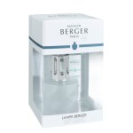 Coffret lampe spirale givre coloris transparent senteur vent d'ocan lampe berger -