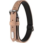 Collier delu brun 20 / 25 x 1 cm