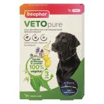 Collier rpulsif antiparasitaire rflchissant pour le chien de grande taille coloris