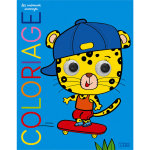 Coloriage les yeux qui bougent les animaux sauvages �ditions lito