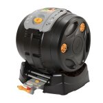 Composteur rotatif avec arroseur hozelock easymix 2 en 1 - 100 l Composteur rotatif avec arroseur hozelock easymix 2 en 1 - 100 l