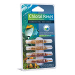 Conditionneur d'eau chloral reset nano bleu en ampoule x 4 Conditionneur d'eau chloral reset nano bleu en ampoule x 4