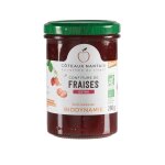 Confiture bio fraises extra bio cheverny confitures - 260 g Confiture bio fraises extra bio cheverny confitures - 260 g
