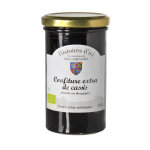 Confiture de cassis bio de bourgogne histoire d'ici 300 g