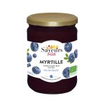Confiture extra de myrtille bio - 660 g