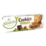 Cookies bio chocolat noisettes 200 g bisson