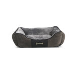 Corbeille pour chien gris chester scruffs taille l
