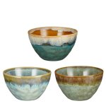 Coupelle avanti en stoneware vert et marron edelman hollande - Ø 11 x 6, 5 cm Coupelle avanti en stoneware vert et marron edelman hollande - Ø 11 x 6, 5 cm