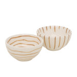Coupelle bluya coloris multicolore en verre -  8, 5 cm